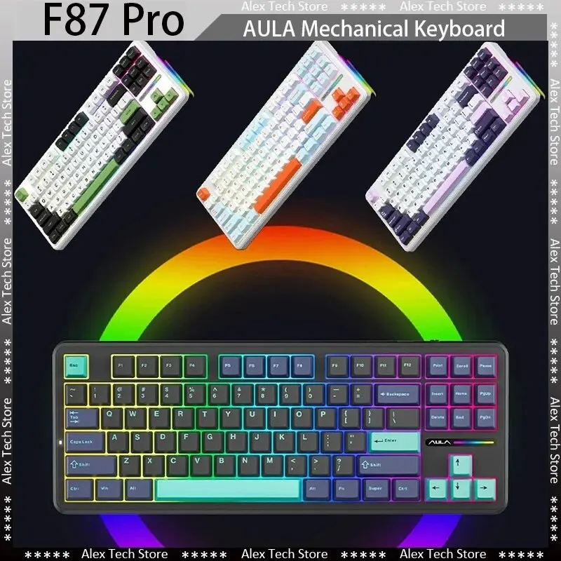 AULA F87 Pro Mechanical Keyboard - Image 5